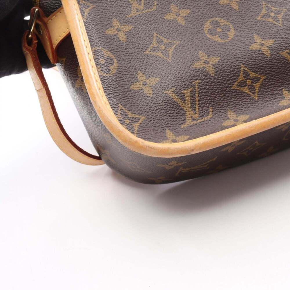 LOUIS VUITTON Brown Monogram Leather Shoulder Bag - Picture 12 of 15